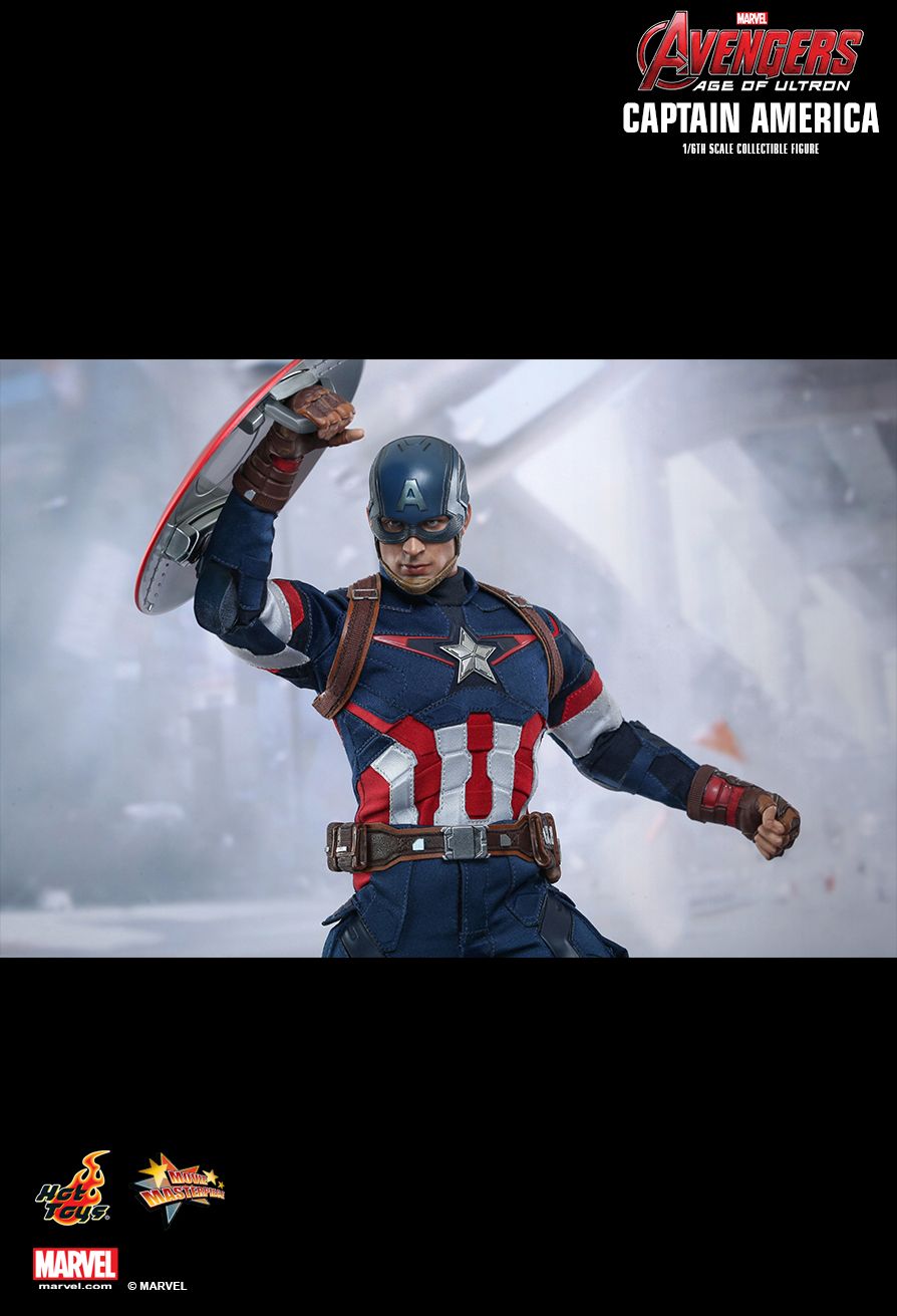 JualHotToys.com Toko HOT TOYS CAPTAIN AMERICA Avengers Age Of Ultron MMS281 1/6 Movie Action Figure Harga Murah - MISB Produk Distributor Resmi Jakarta Indonesia