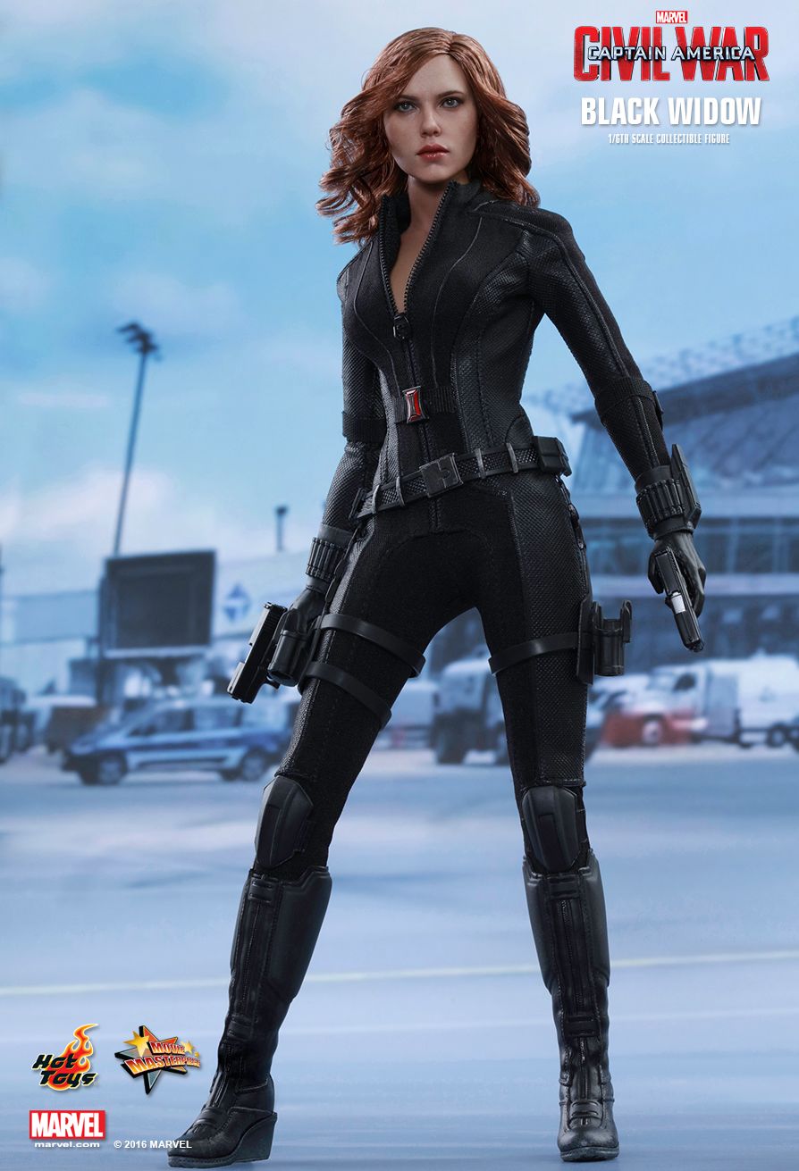 JualHotToys.com Toko JUAL HOT TOYS Black Widow Civil War MMS365 1/6 Movie Action Figure Harga Murah - MISB Produk Distributor Resmi Jakarta Indonesia