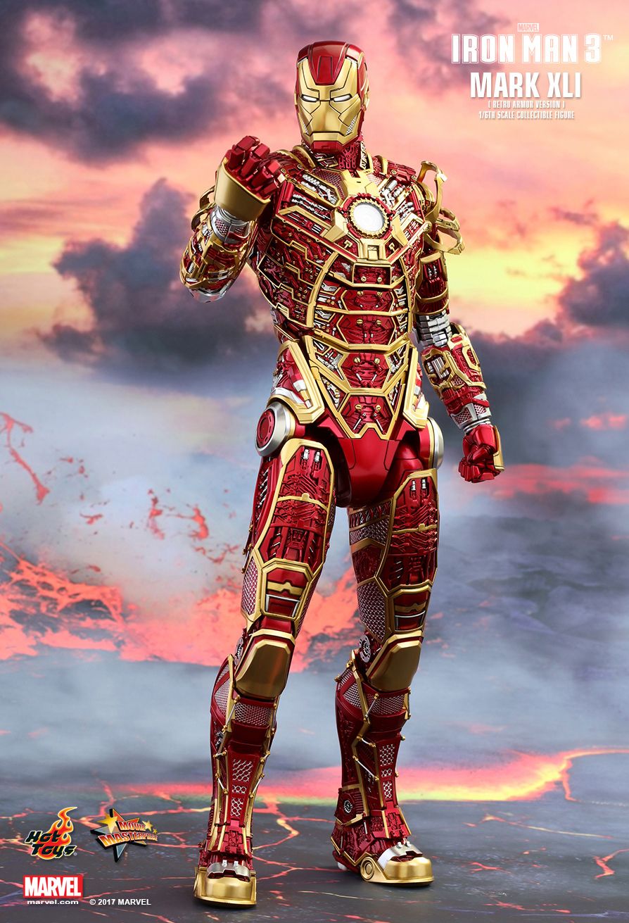 JualHotToys.com Toko JUAL HOT TOYS Iron Man Bones Retro MMS412 1/6 Movie Action Figure Harga Murah - MISB Produk Distributor Resmi Jakarta Indonesia