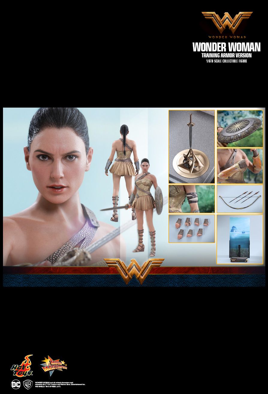 JualHotToys.com Toko JUAL HOT TOYS Wonder Woman Training Armor version MMS424 1/6 Movie Action Figure Harga Murah - MISB Produk Distributor Resmi Jakarta Indonesia
