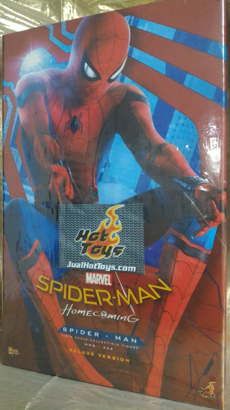 JualHotToys.com Toko JUAL HOT TOYS Spiderman Homecoming Deluxe MMS426 1/6 Movie Action Figure Harga Murah - MISB Produk Distributor Resmi Jakarta Indonesia