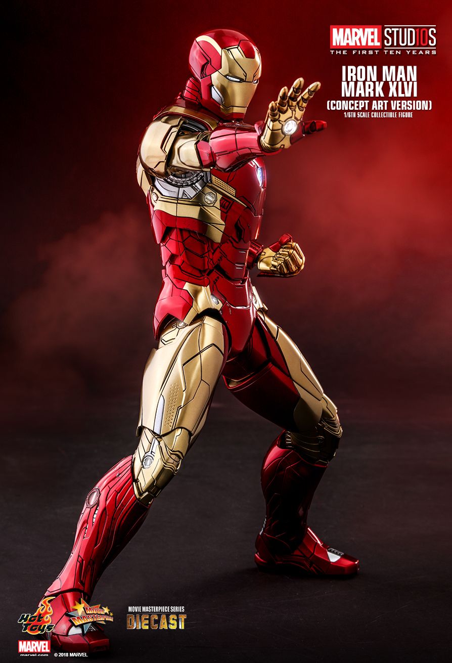 JualHotToys.com Toko JUAL Hot Toys Iron Man Mark XLVI Concept Art Version MMS489D25 1/6 Movie Action Figure Harga Murah - MISB Produk Distributor Resmi Jakarta Indonesia