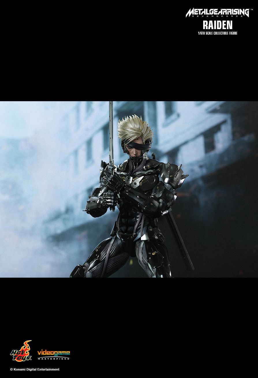 JualHotToys.com Toko JUAL HOT TOYS RAIDEN Metal Gear Rising VGM17 1/6 Game Figure Harga Murah - MISB Produk Distributor Resmi Jakarta Indonesia