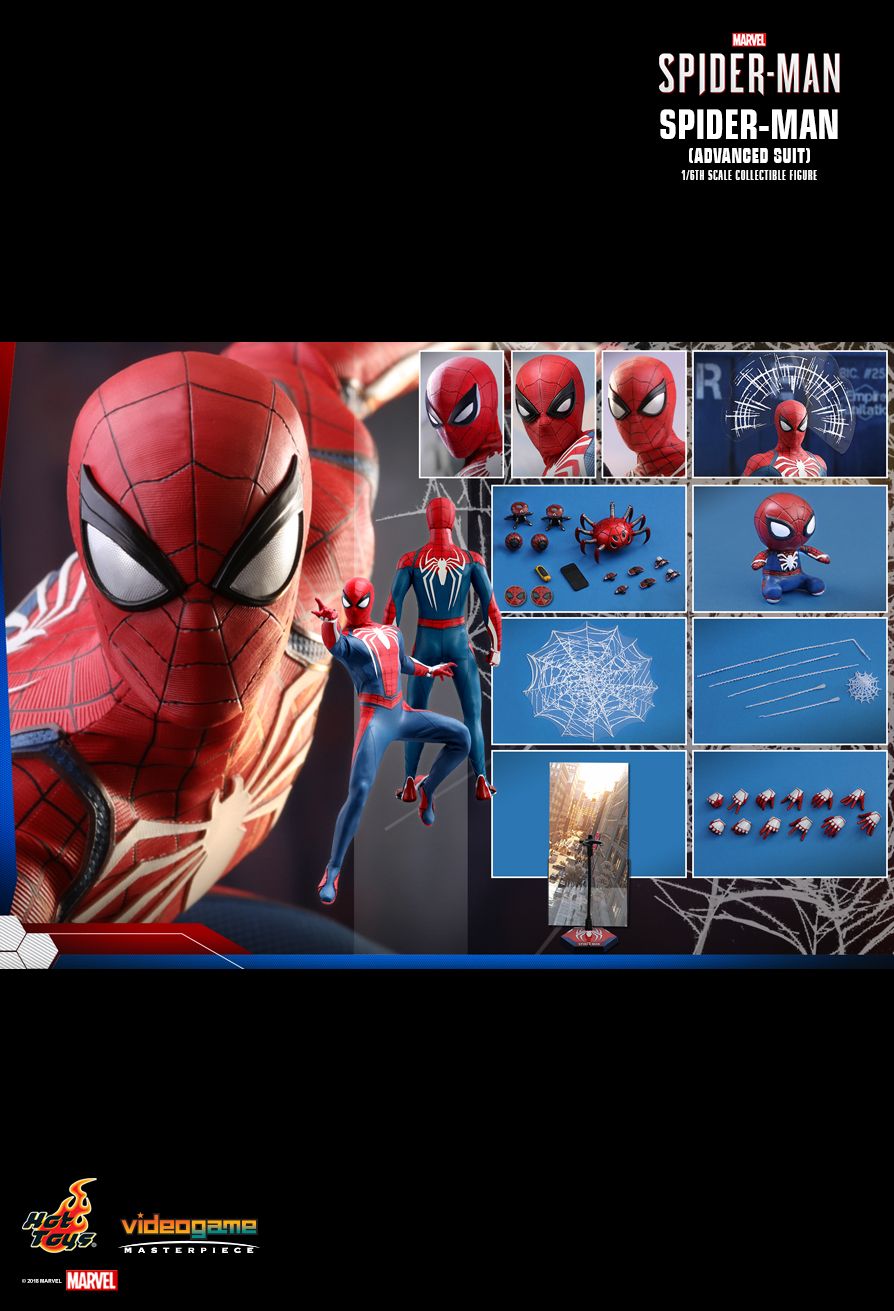 JualHotToys.com Toko JUAL HOT TOYS Spiderman Advanced Suit VGM31 1/6 Game Figure Harga Murah - MISB Produk Distributor Resmi Jakarta Indonesia