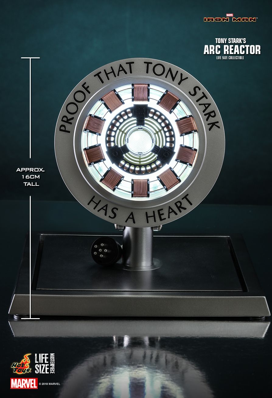 JualHotToys.com Toko JUAL HOT TOYS Arc Reactor Life Size LMS012 Iron Man Tony Stark 1/6 Movie Action Figure Harga Murah - MISB Produk Distributor Resmi Jakarta Indonesia