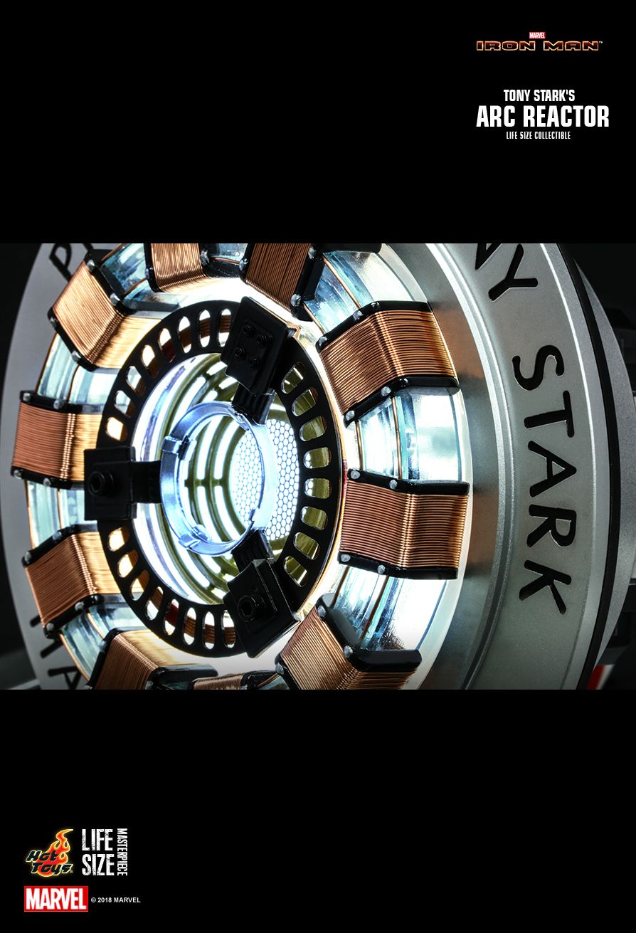 JualHotToys.com Toko JUAL HOT TOYS Arc Reactor Life Size LMS012 Iron Man Tony Stark 1/6 Movie Action Figure Harga Murah - MISB Produk Distributor Resmi Jakarta Indonesia