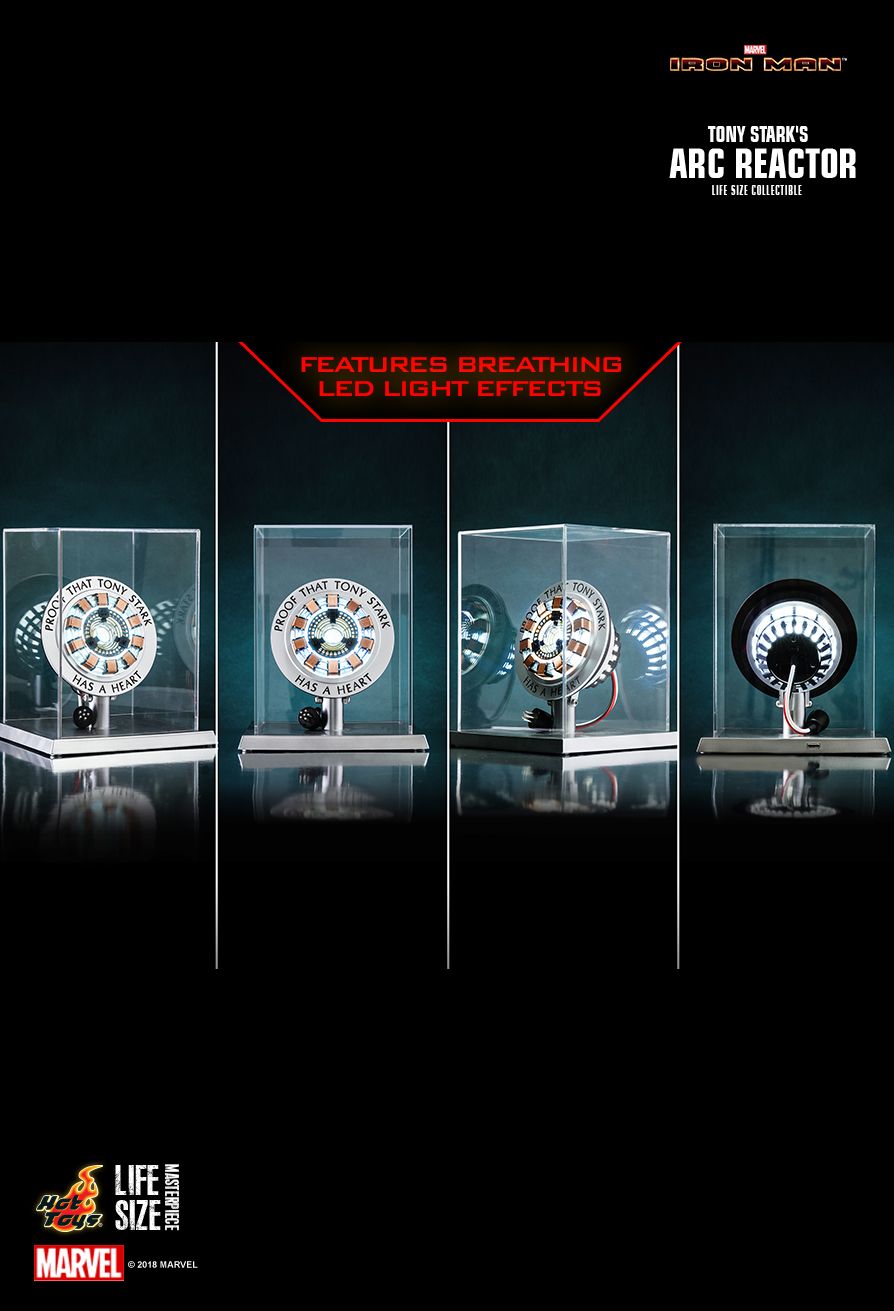 JualHotToys.com Toko JUAL HOT TOYS Arc Reactor Life Size LMS012 Iron Man Tony Stark 1/6 Movie Action Figure Harga Murah - MISB Produk Distributor Resmi Jakarta Indonesia