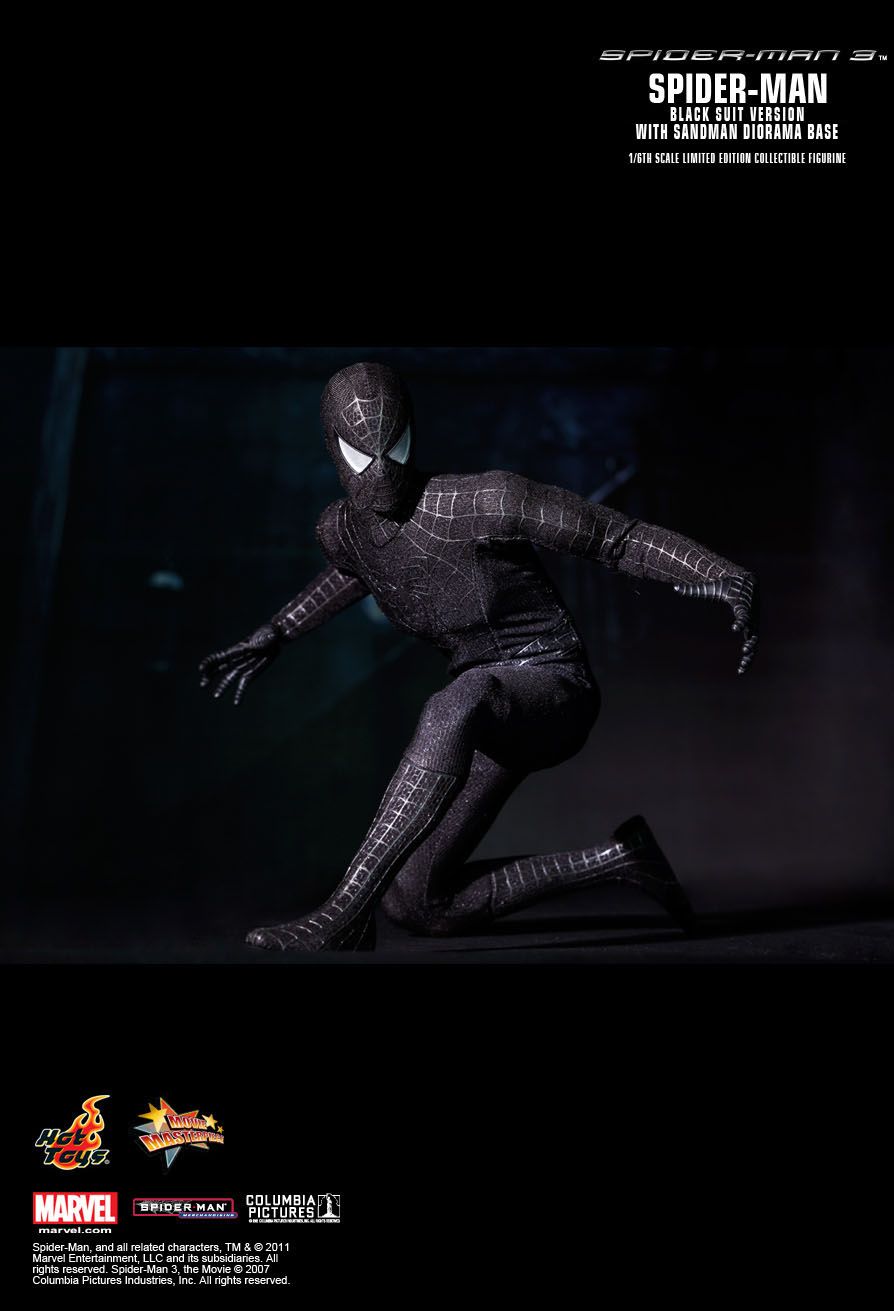 JualHotToys.com Toko JUAL HOT TOYS SPIDERMAN BLACK Special Edition MMS165 1/6 Movie Action Figure Harga Murah - MISB Produk Distributor Resmi Jakarta Indonesia