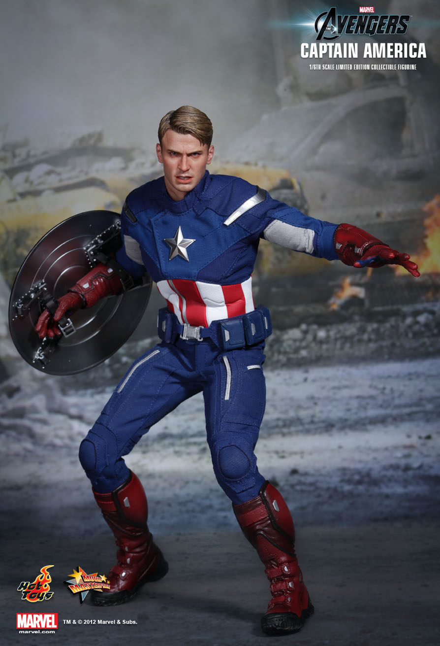 JualHotToys.com Toko JUAL HOT TOYS Captain America The Avengers MMS174 1/6 Movie Action Figure Harga Murah - MISB Produk Distributor Resmi Jakarta Indonesia
