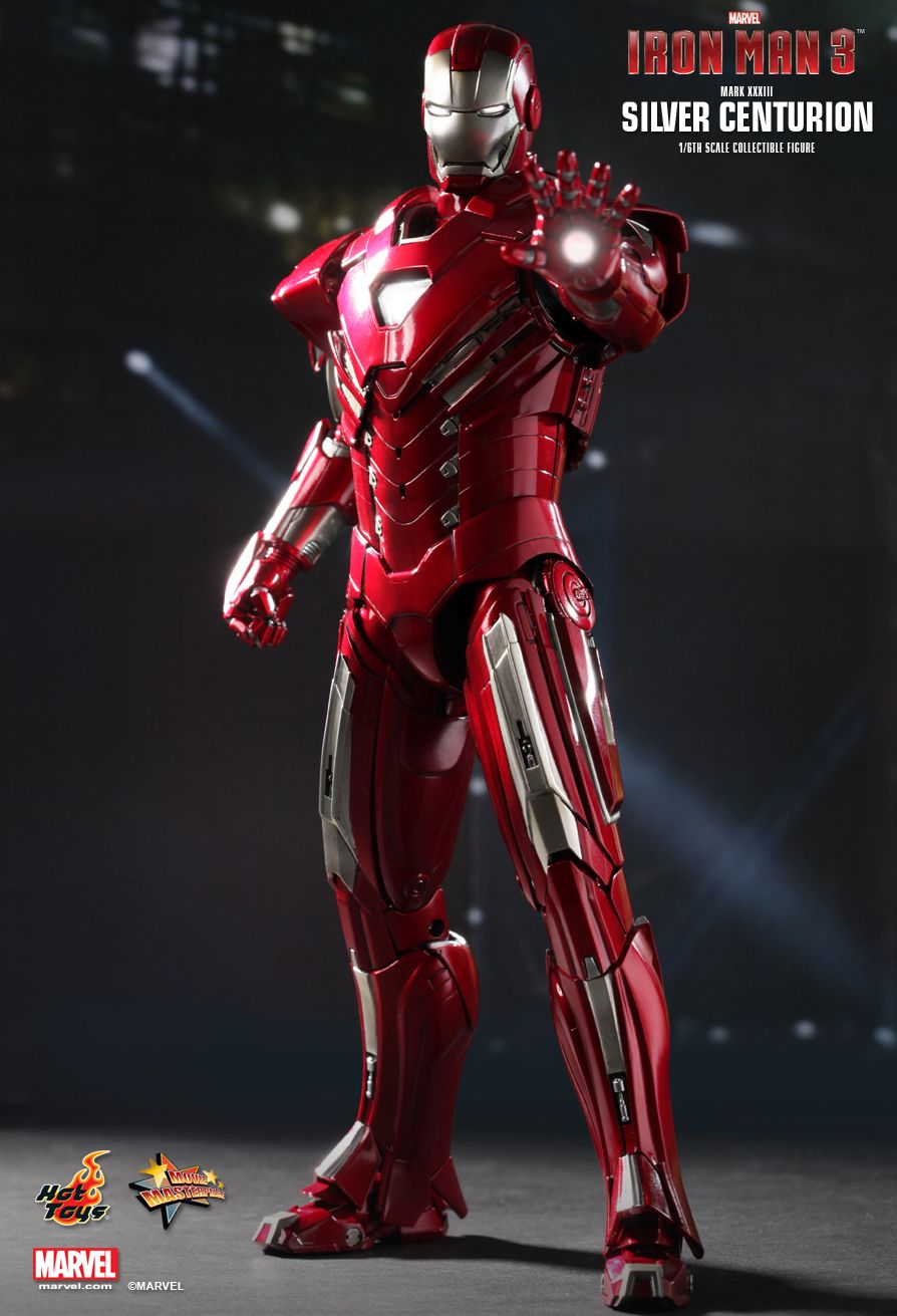 JualHotToys.com Toko JUAL HOT TOYS Iron Man SILVER CENTURION Mark XXXIII MMS213 1/6 Movie Action Figure Harga Murah - MISB Produk Distributor Resmi Jakarta Indonesia
