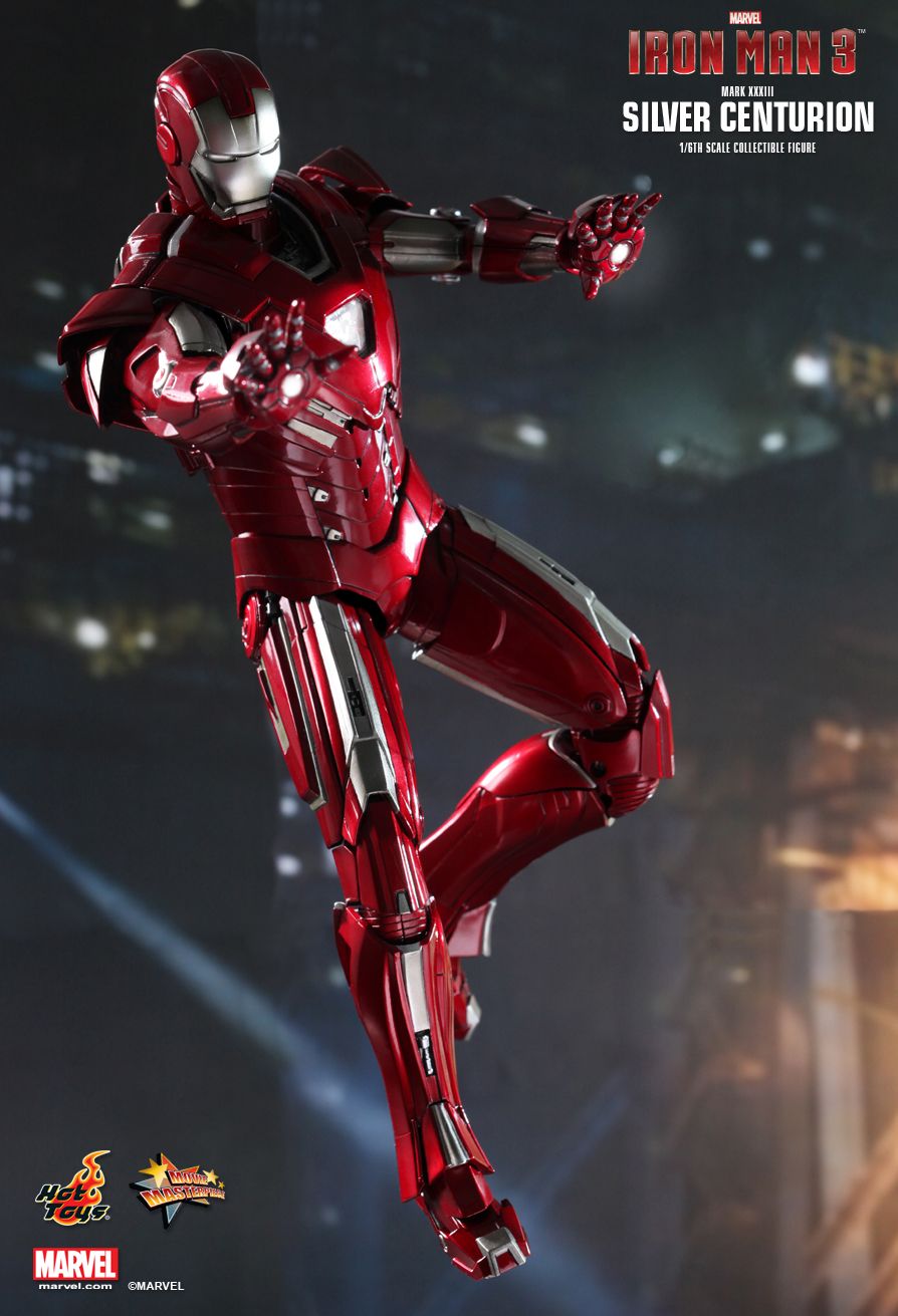 JualHotToys.com Toko JUAL HOT TOYS Iron Man SILVER CENTURION Mark XXXIII MMS213 1/6 Movie Action Figure Harga Murah - MISB Produk Distributor Resmi Jakarta Indonesia