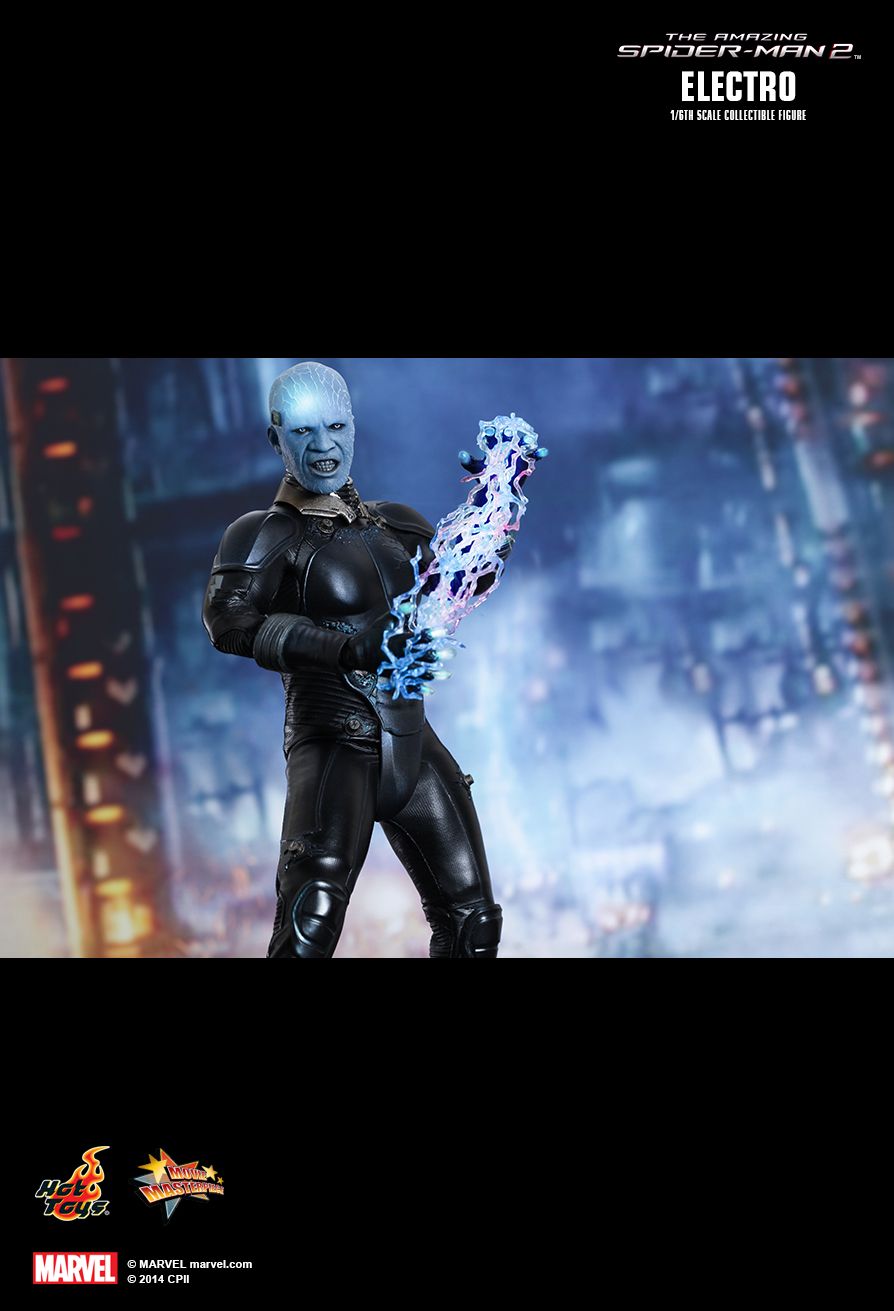 JualHotToys.com Toko JUAL HOT TOYS ELECTRO The Amazing Spiderman 2 MMS246 1/6 Movie Action Figure Harga Murah - MISB Produk Distributor Resmi Jakarta Indonesia