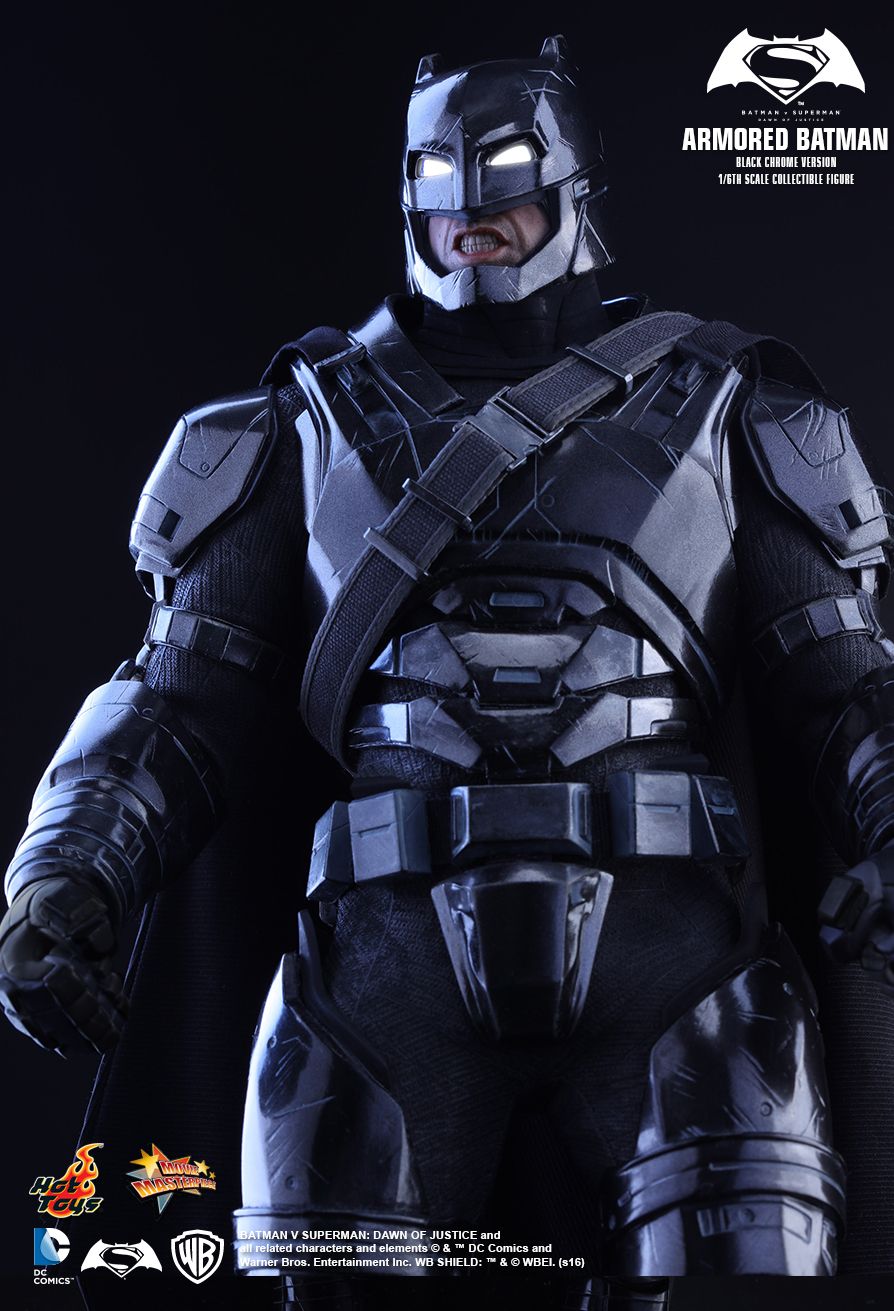 JualHotToys.com Toko JUAL HOT TOYS Armored Batman BVS Black Chrome MMS356 1/6 Movie Action Figure Harga Murah - MISB Produk Distributor Resmi Jakarta Indonesia