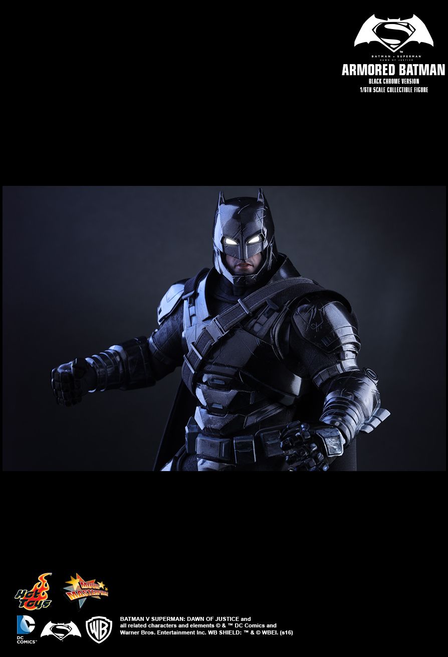 JualHotToys.com Toko JUAL HOT TOYS Armored Batman BVS Black Chrome MMS356 1/6 Movie Action Figure Harga Murah - MISB Produk Distributor Resmi Jakarta Indonesia