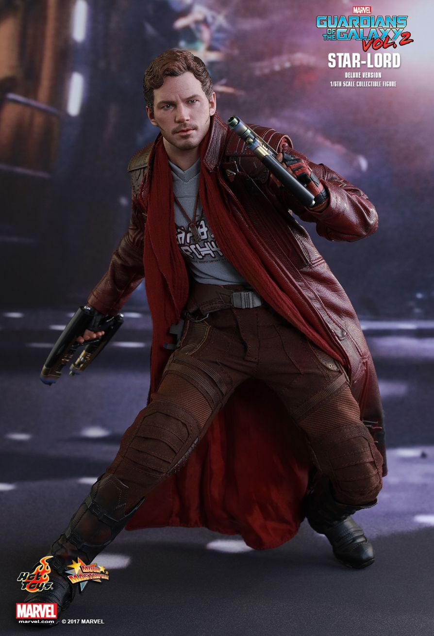 JualHotToys.com Toko JUAL HOT TOYS Star Lord Deluxe Guardians of the Galaxy 2 MMS421 1/6 Movie Action Figure Harga Murah - MISB Produk Distributor Resmi Jakarta Indonesia