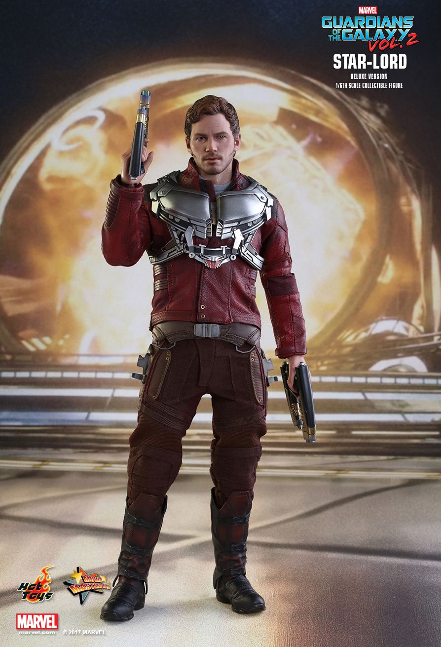 JualHotToys.com Toko JUAL HOT TOYS Star Lord Deluxe Guardians of the Galaxy 2 MMS421 1/6 Movie Action Figure Harga Murah - MISB Produk Distributor Resmi Jakarta Indonesia