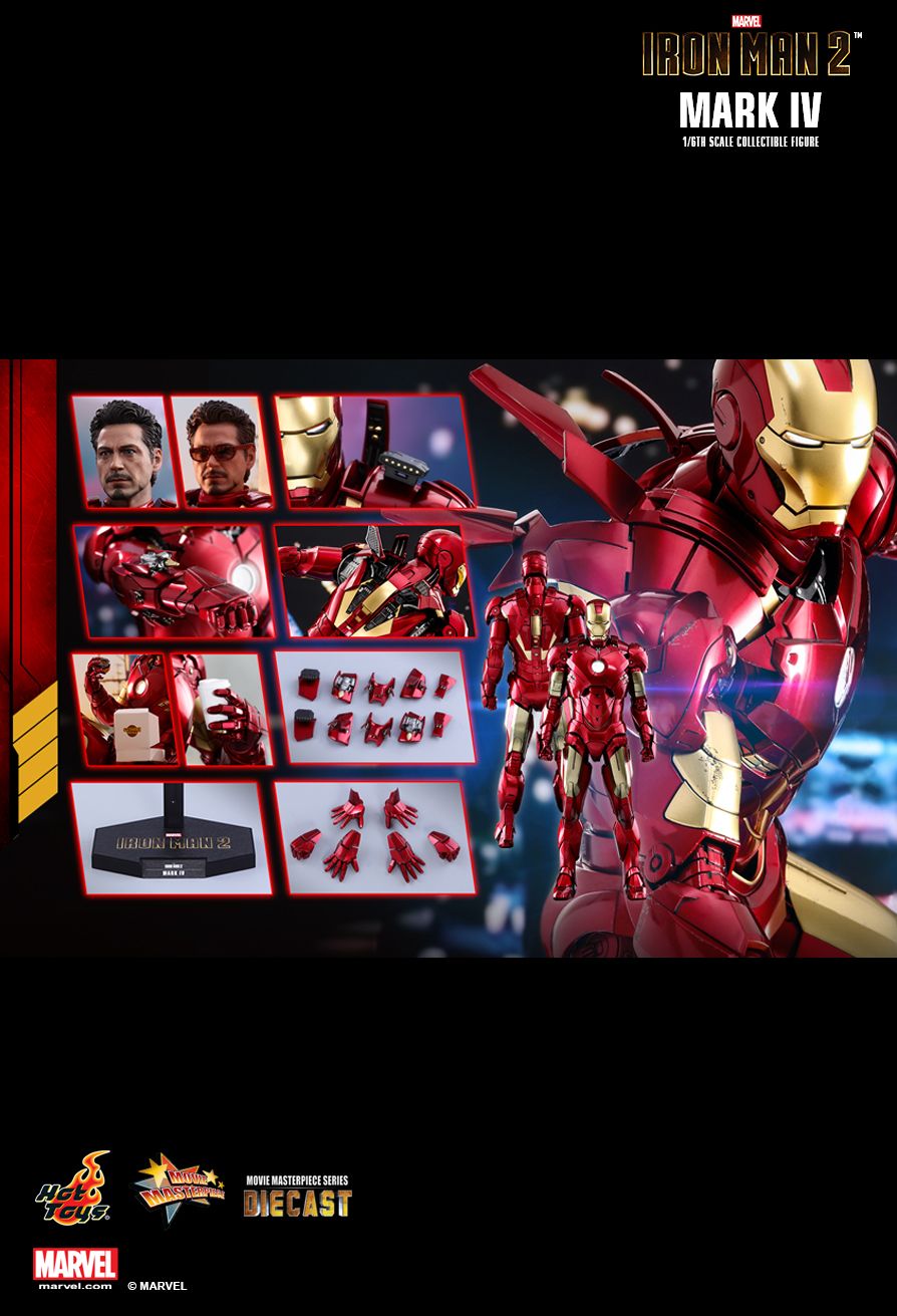 JualHotToys.com Toko JUAL HOT TOYS Iron Man Mark IV 4 Diecast MMS461D21 1/6 Movie Action Figure Harga Murah - MISB Produk Distributor Resmi Jakarta Indonesia