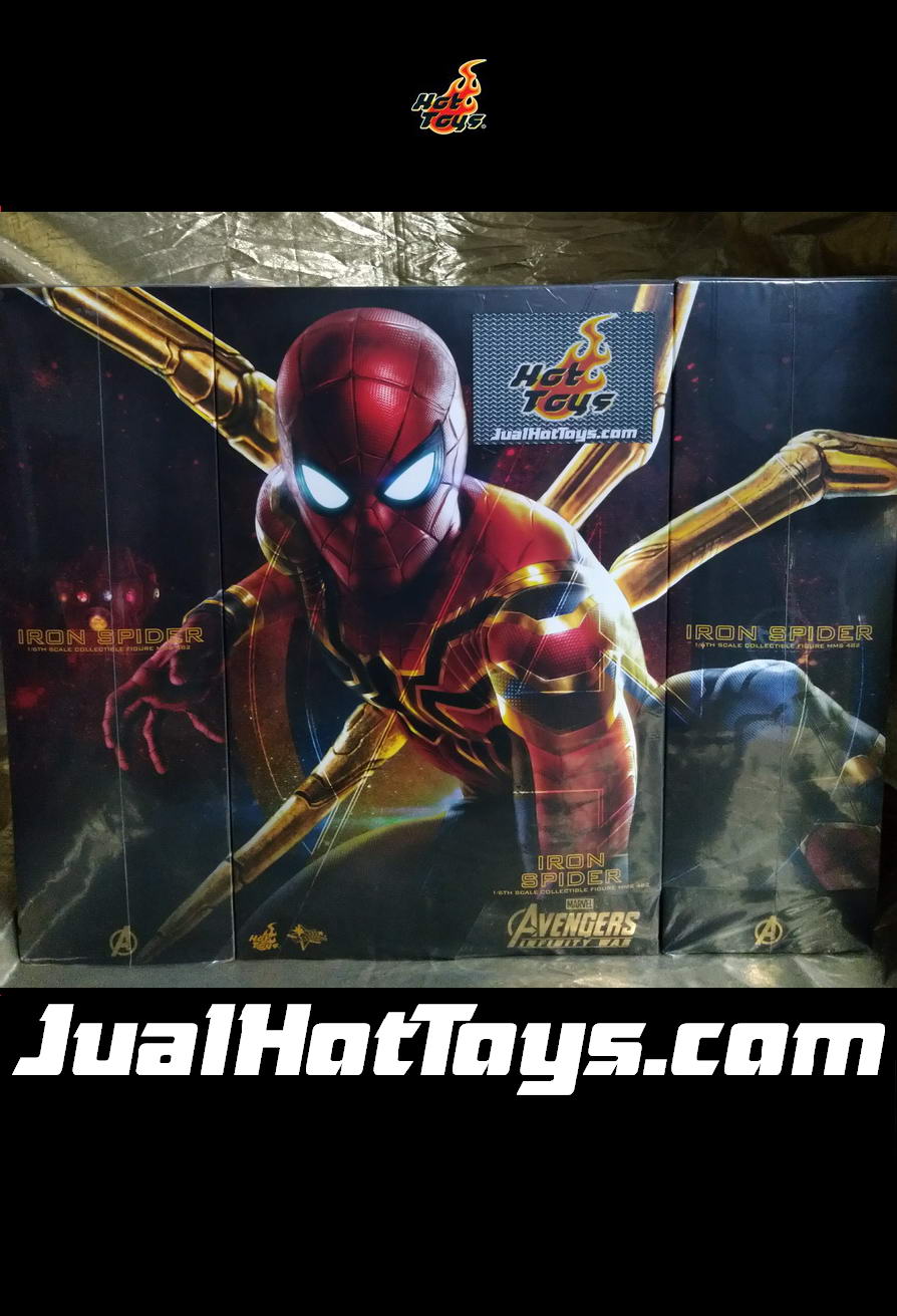 JualHotToys.com Toko JUAL Hot Toys Iron Spider MMS482 1/6 Movie Action Figure Harga Murah - MISB Produk Distributor Resmi Jakarta Indonesia