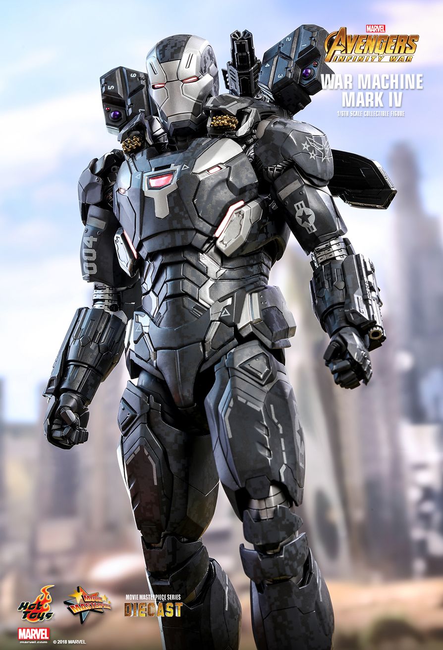 JualHotToys.com Toko JUAL HOT TOYS Iron Man War Machine Mark IV 4 Diecast MMS499D26 1/6 Movie Action Figure Harga Murah - MISB Produk Distributor Resmi Jakarta Indonesia
