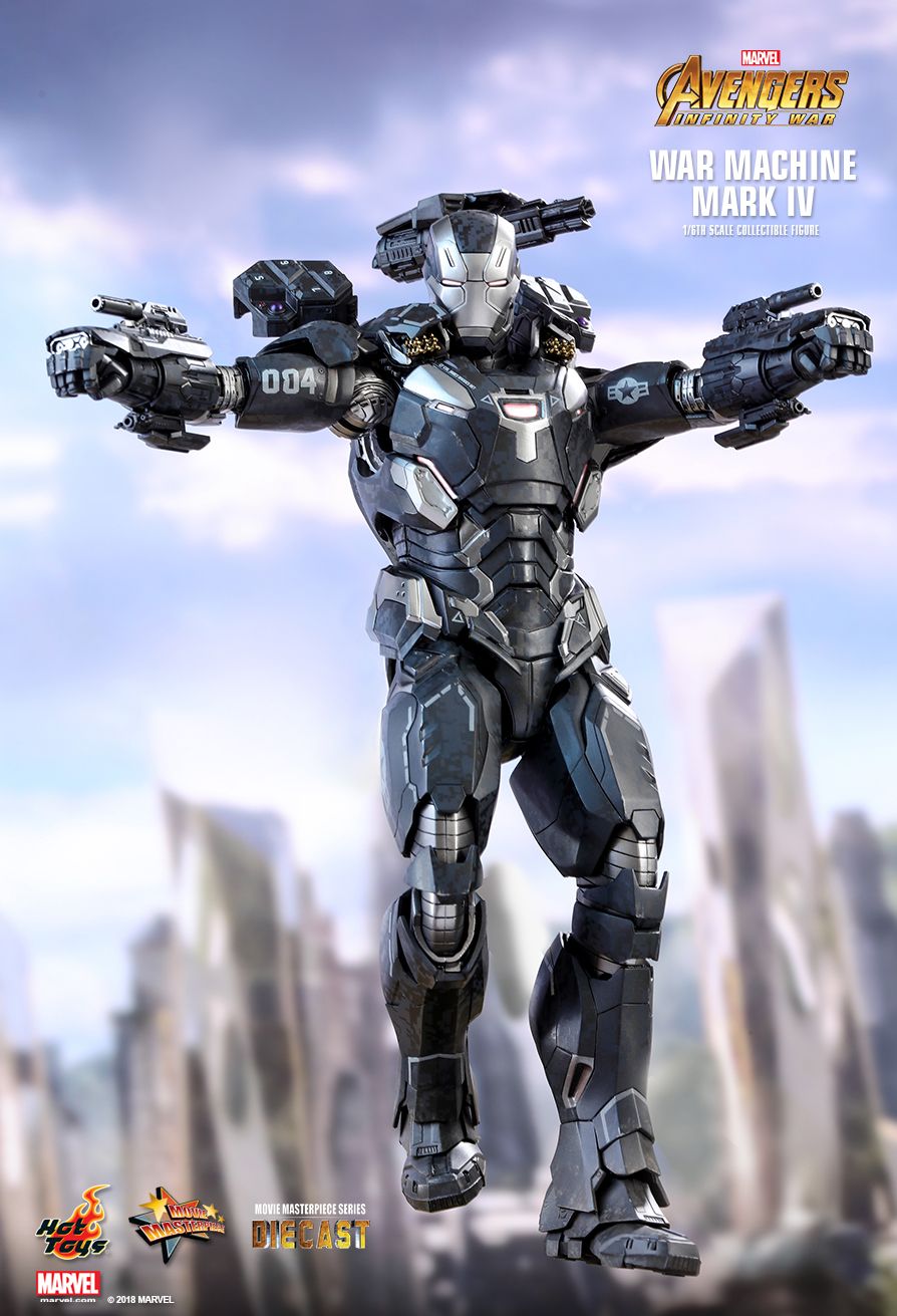JualHotToys.com Toko JUAL HOT TOYS Iron Man War Machine Mark IV 4 Diecast MMS499D26 1/6 Movie Action Figure Harga Murah - MISB Produk Distributor Resmi Jakarta Indonesia