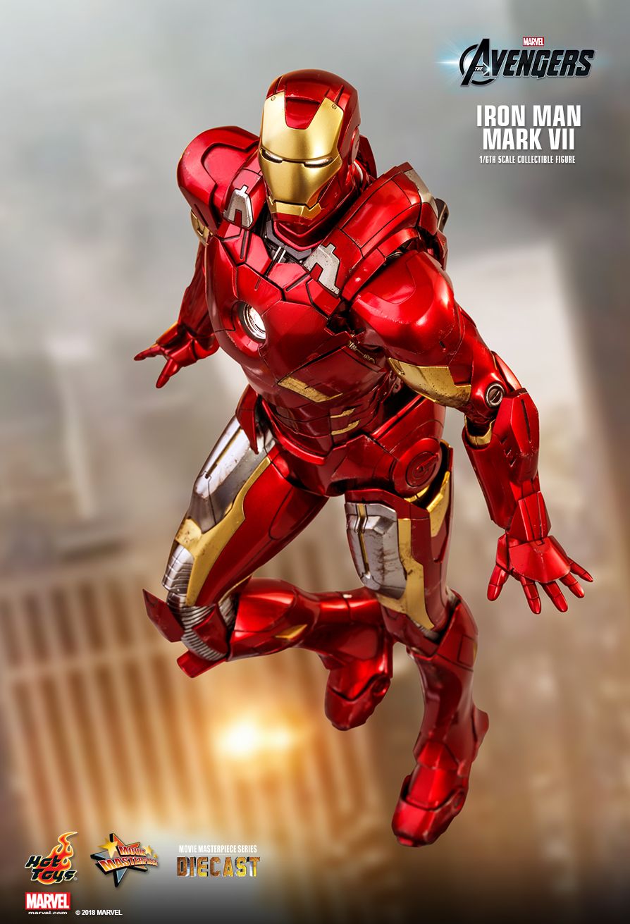 JualHotToys.com Toko JUAL HOT TOYS Iron Man Mark VII 7 Diecast MMS500D27 1/6 Movie Action Figure Harga Murah - MISB Produk Distributor Resmi Jakarta Indonesia