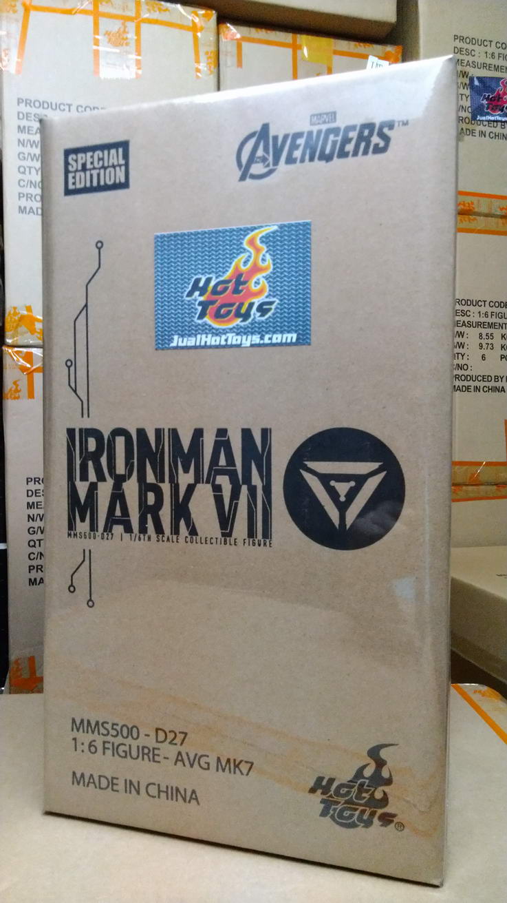 JualHotToys.com Toko JUAL HOT TOYS Iron Man Mark VII 7 Diecast MMS500D27 1/6 Movie Action Figure Harga Murah - MISB Produk Distributor Resmi Jakarta Indonesia