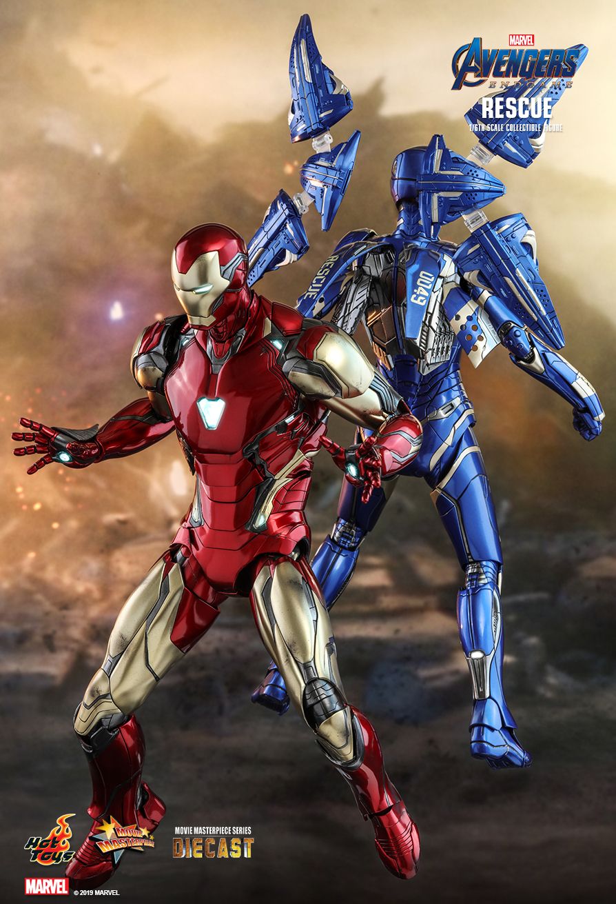 JualHotToys.com Toko JUAL HOT TOYS Iron Man Rescue Mark XLIX 49 Diecast MMS538D32 1/6 Movie Action Figure Harga Murah - MISB Produk Distributor Resmi Jakarta Indonesia