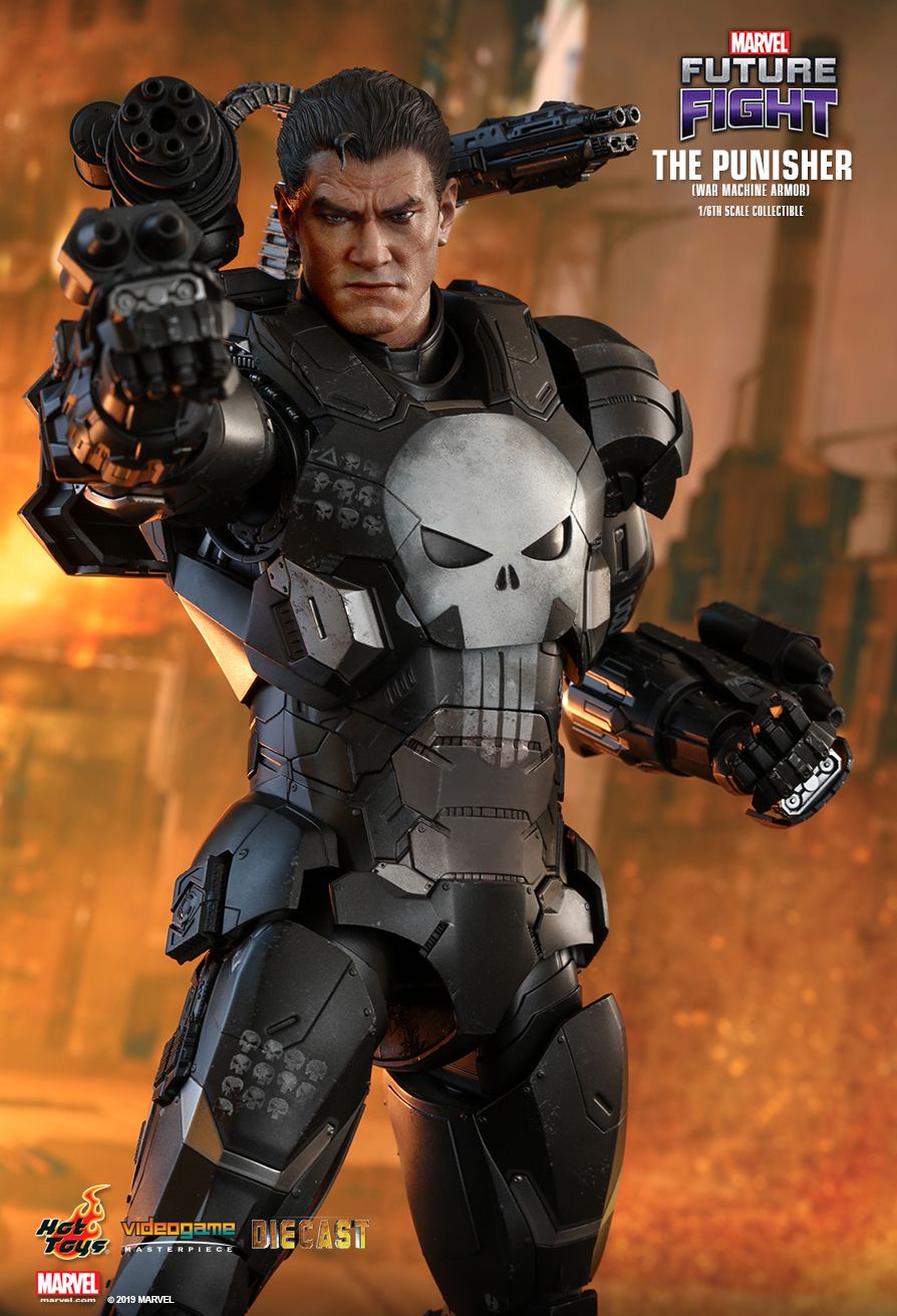 JualHotToys.com Toko JUAL HOT TOYS The Punisher War Machine Armor Diecast VGM33D28 Iron Man WarMachine 1/6 Movie Action Figure Harga Murah - MISB Produk Distributor Resmi Jakarta Indonesia