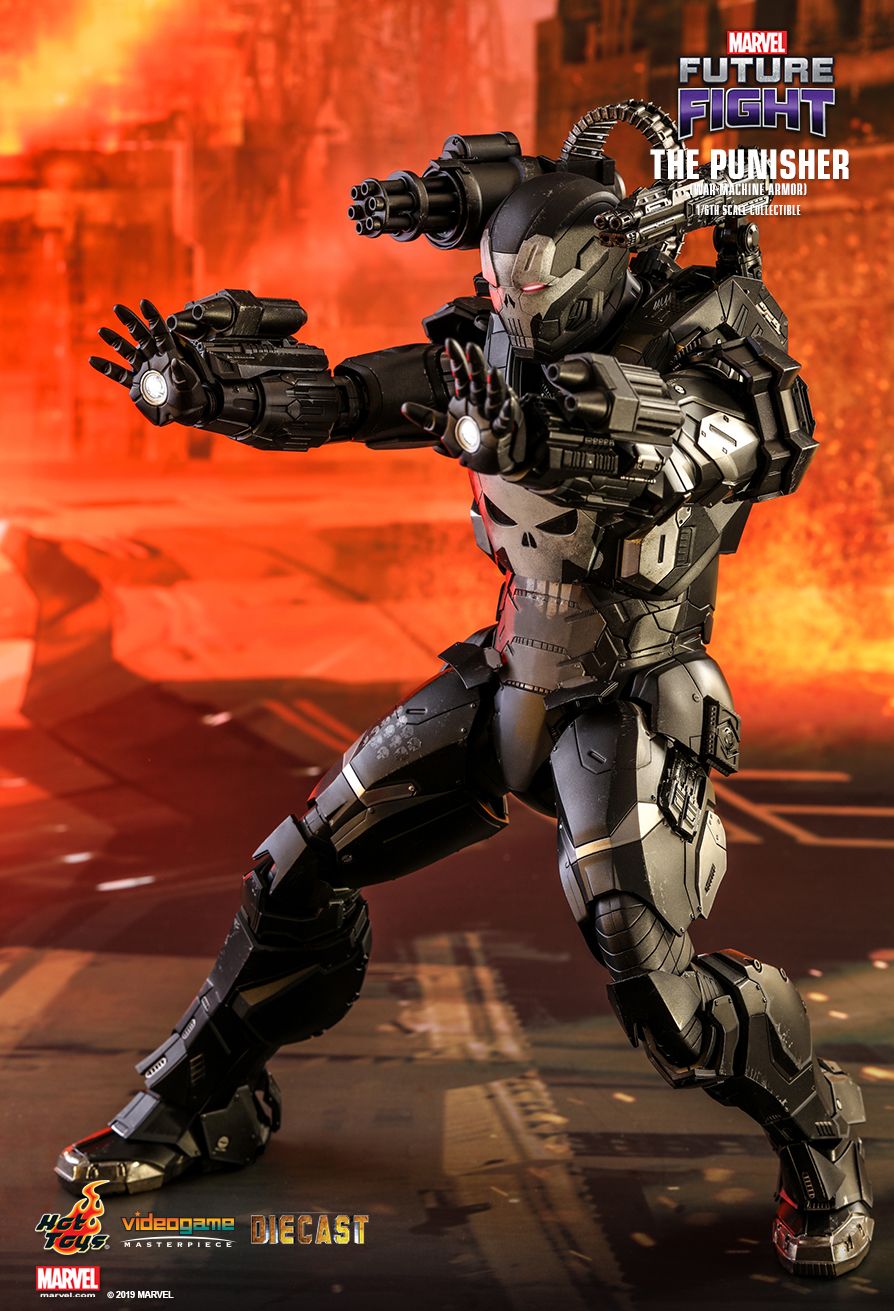 JualHotToys.com Toko JUAL HOT TOYS The Punisher War Machine Armor Diecast VGM33D28 Iron Man WarMachine 1/6 Movie Action Figure Harga Murah - MISB Produk Distributor Resmi Jakarta Indonesia