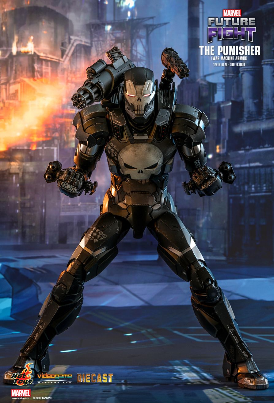 JualHotToys.com Toko JUAL HOT TOYS The Punisher War Machine Armor Diecast VGM33D28 Iron Man WarMachine 1/6 Movie Action Figure Harga Murah - MISB Produk Distributor Resmi Jakarta Indonesia