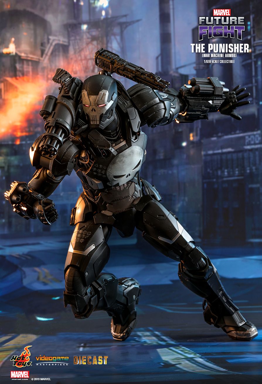 JualHotToys.com Toko JUAL HOT TOYS The Punisher War Machine Armor Diecast VGM33D28 Iron Man WarMachine 1/6 Movie Action Figure Harga Murah - MISB Produk Distributor Resmi Jakarta Indonesia